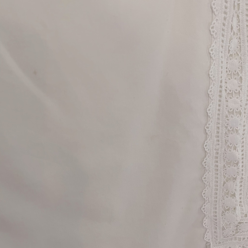 Anthropologie Dress | White Moon River Poplin - Picture 5 of 6